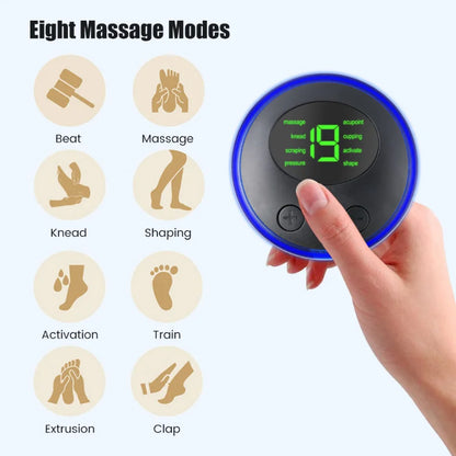 Tapete Massageador Elétrico Para Pés, Fisioterapia Relaxamento Muscular de Pés Recarregável