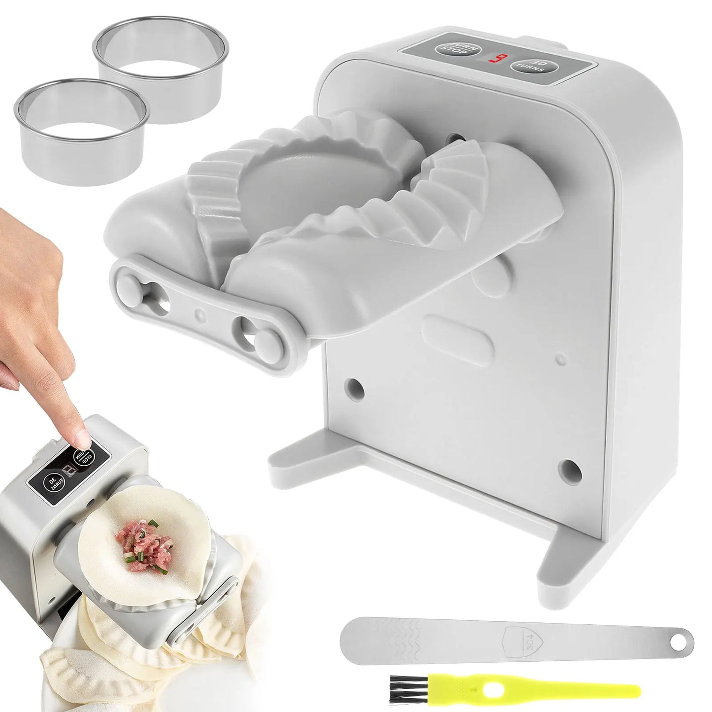 Máquina Elétrica Automática para fechar pastel, bolinhos.