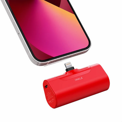 Powerbank iWALK 4500 mAh - Carga Rápida e Compacta para iPhone e Smartphones