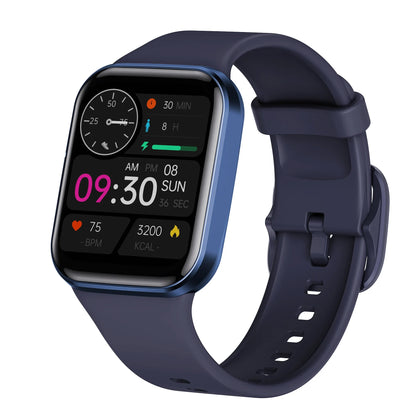 Relógio Inteligente de Luxo 2024 para Homens e Mulheres - Monitor de Fitness - À Prova d'Água - Pulseira Esportiva Estilosa - Compatível com IOS e Android