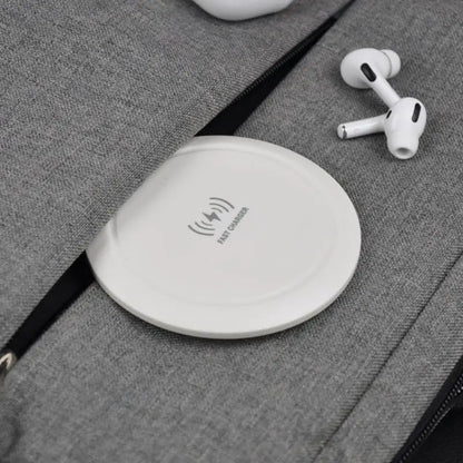 Carregador Wireless 15W Qi Indução Rápida para iPhone 12/11 Pro, Xs Max, Samsung e Xiaomi