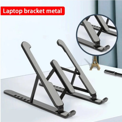 Suporte Universal para Laptop, Suporte Ajustável para Computador, Estável, Portátil e Dobrável