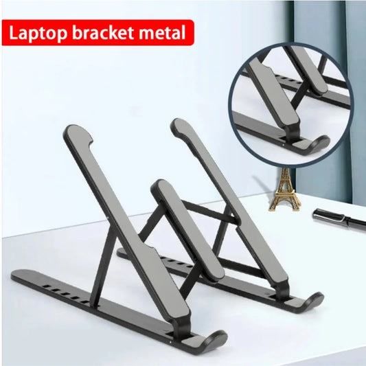 Suporte Universal para Laptop, Suporte Ajustável para Computador, Estável, Portátil e Dobrável