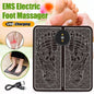 Tapete Massageador Elétrico Para Pés, Fisioterapia Relaxamento Muscular de Pés Recarregável