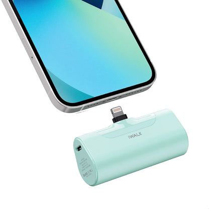 Powerbank iWALK 4500 mAh - Carga Rápida e Compacta para iPhone e Smartphones