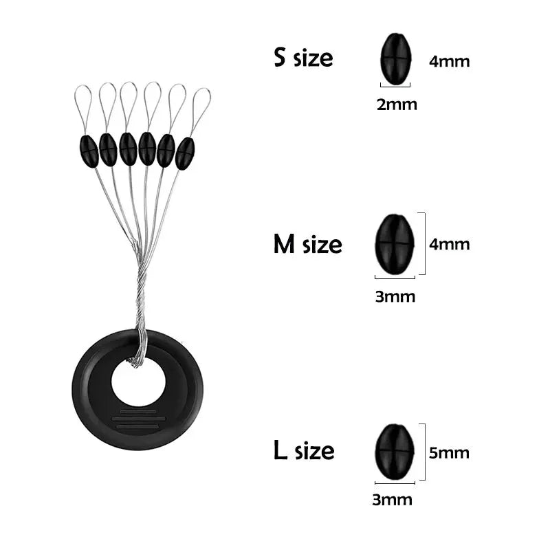 Stoper oval, 100 conjunto, 600 pçs