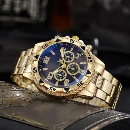 Relógio Masculino Pallyjane Silver - Metal, Prata, À Prova D'Água com LED Master