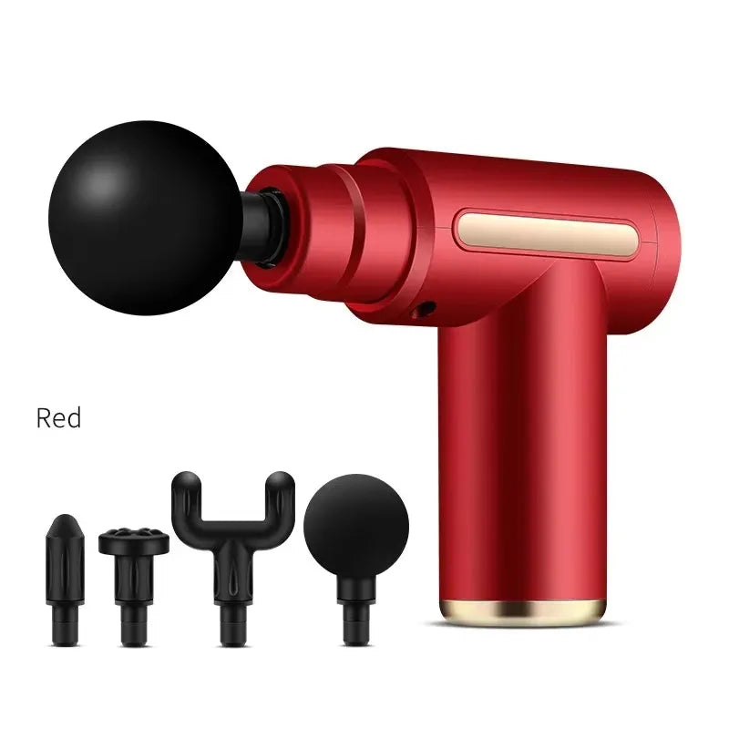 Gun de Fascia Portátil 2025 - Massagem de Tecidos Profundos, Mini, Leve e Ajustável com Velocidade Variável - Equipamento de Massagem Ideal para Todo o Corpo