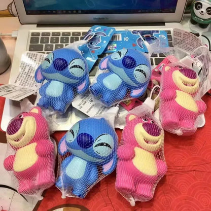 Brinquedo de Descompressão Disney Stitch - Modelo Stitch, Boneca de Descompressão Macia com Retorno Lento, Brinquedo de Figura Infantil de Desenho Animado, Presente Terapêutico.