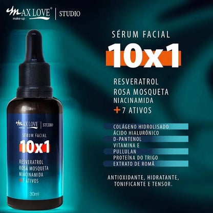 Kit C/3 Serum Facial 10x1 Max Love