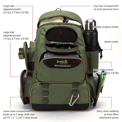 Mochila De Pesca Multifuncional