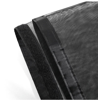 Tela de Janela Magnética Personalizável Preta, Tela Protetora contra Mosquitos, Cortinas para Casa, Tela Invisível Simples, Rede contra Mosquitos