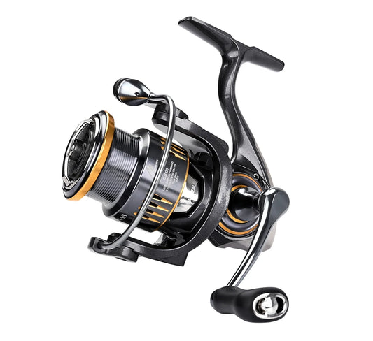 Molinete de pesca, rolamento suave 5.2:1, potência máxima 12kg.