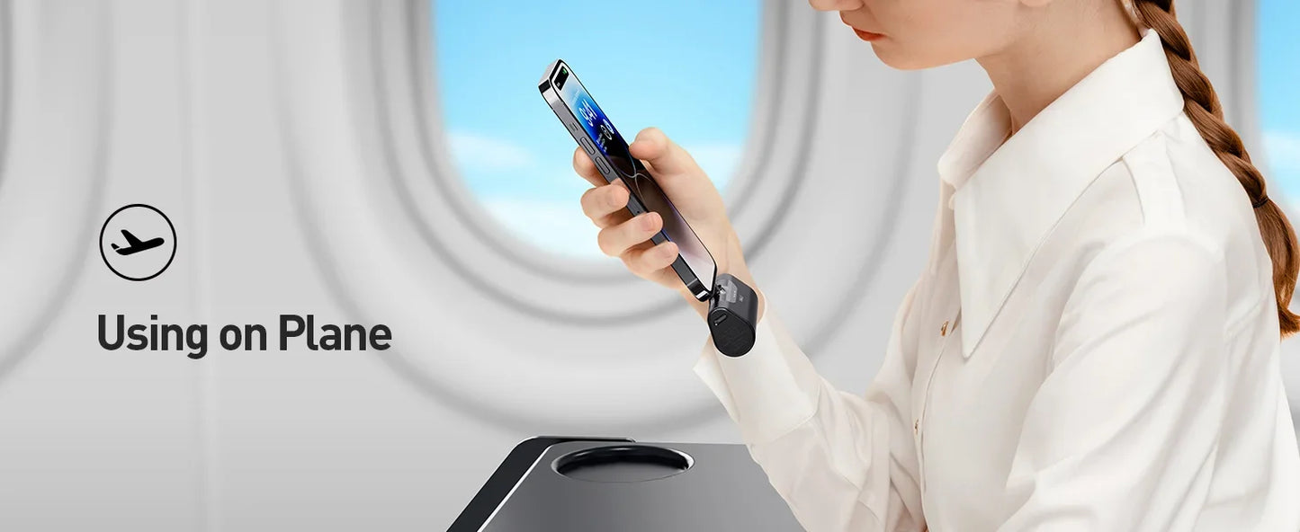 Powerbank iWALK 4500 mAh - Carga Rápida e Compacta para iPhone e Smartphones