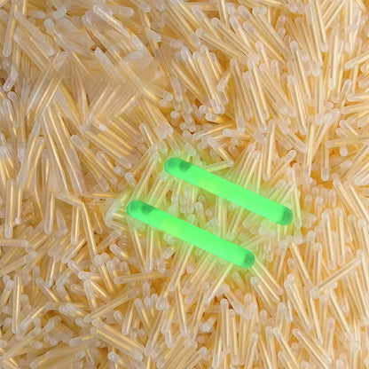 Luzes fluorescentes para pesca, excelentes para flutuador e luz de vara para pesca noturna.
