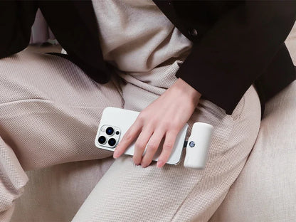 IWALK Power Bank Portátil 4800mAh - Carregador Ultra Mini com Carga Rápida para iPhone e Dispositivos Móveis - Banco de Bateria Externo