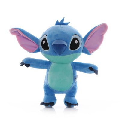 Bonecas de Pelúcia Disney Cartoon Azul e Rosa Stitch - Brinquedos Stitch 20CM - Brinquedos de Pelúcia Stitch - Presentes para Crianças.