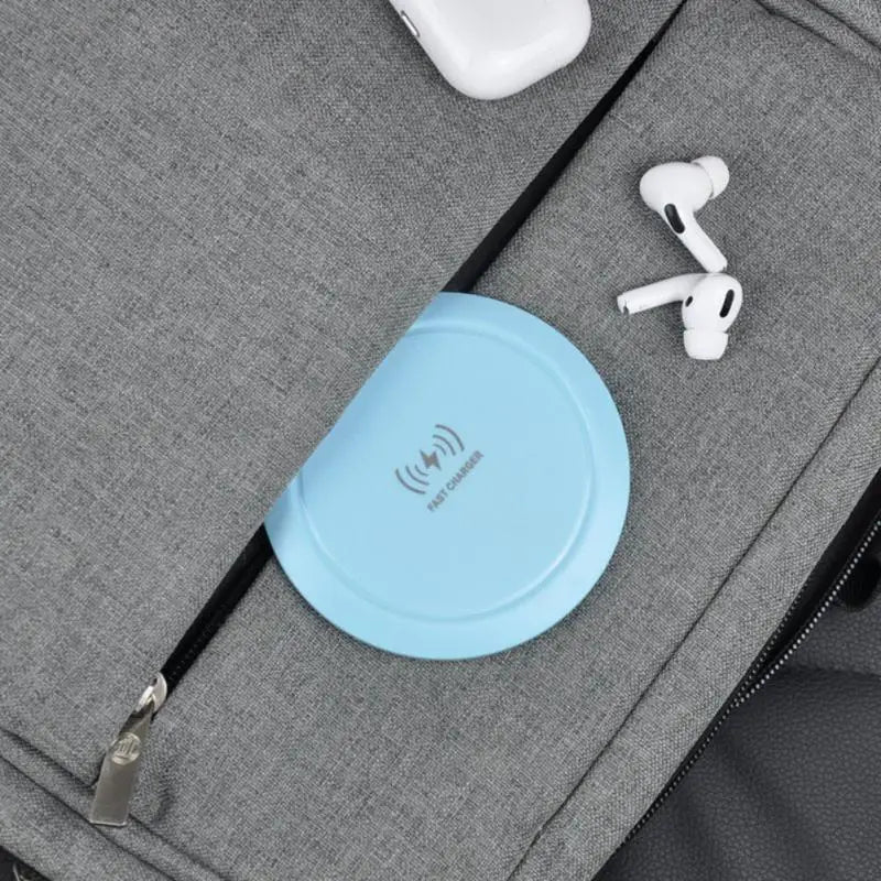 Carregador Wireless 15W Qi Indução Rápida para iPhone 12/11 Pro, Xs Max, Samsung e Xiaomi