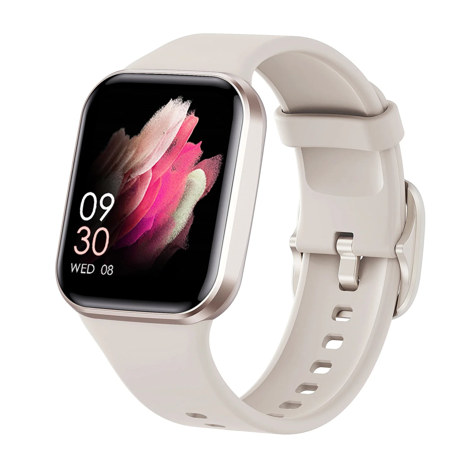 Relógio Inteligente de Luxo 2024 para Homens e Mulheres - Monitor de Fitness - À Prova d'Água - Pulseira Esportiva Estilosa - Compatível com IOS e Android