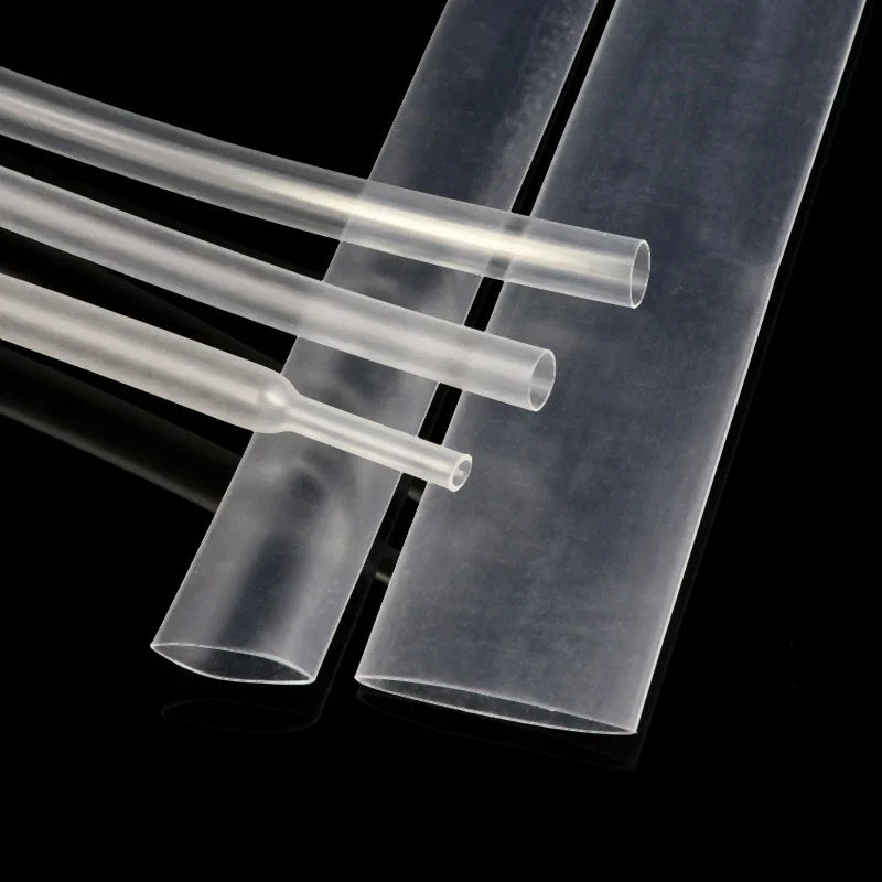 Tubo termo retrátil 25mm diâmetro, transparente, 5 metros