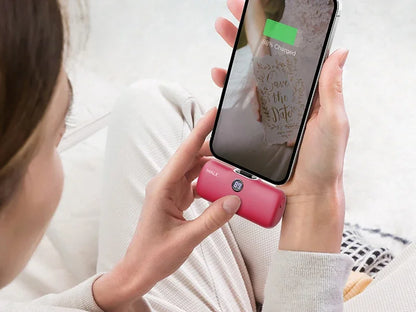 IWALK Power Bank Portátil 4800mAh - Carregador Ultra Mini com Carga Rápida para iPhone e Dispositivos Móveis - Banco de Bateria Externo