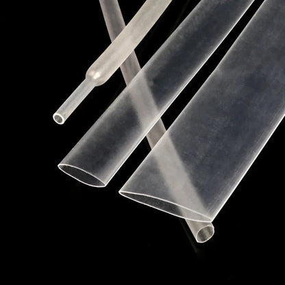 Tubo termo retrátil 25mm diâmetro, transparente, 5 metros
