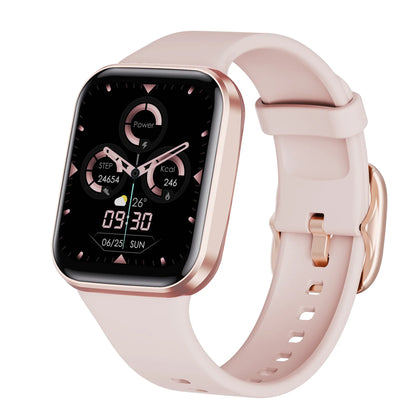 Relógio Inteligente de Luxo 2024 para Homens e Mulheres - Monitor de Fitness - À Prova d'Água - Pulseira Esportiva Estilosa - Compatível com IOS e Android
