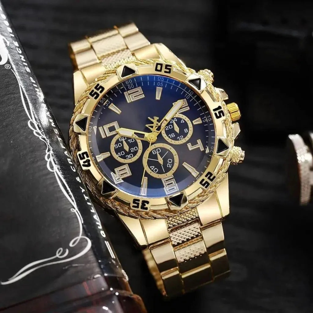 Relógio Masculino Pallyjane Silver - Metal, Prata, À Prova D'Água com LED Master