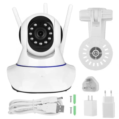 Câmera 360º Wi-Fi com Visão Noturna.
