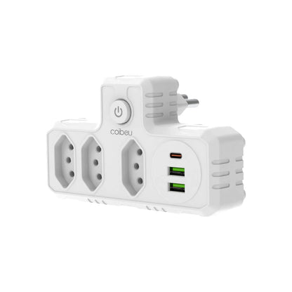 Tomada, plugue, régua de tomadas, tomada USB, tomada de parede, extensão elétrica, ponto de energia, adaptador universal de plugue.