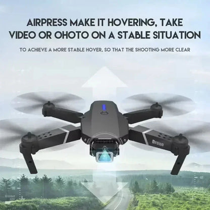 Drone Profissional E88 4K com Câmera HD 1080P, WiFi, FPV, Altura Hold e Design Dobrável