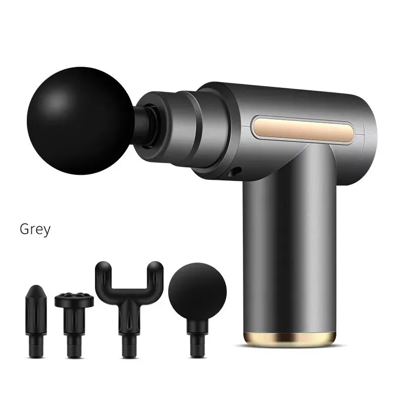 Gun de Fascia Portátil 2025 - Massagem de Tecidos Profundos, Mini, Leve e Ajustável com Velocidade Variável - Equipamento de Massagem Ideal para Todo o Corpo
