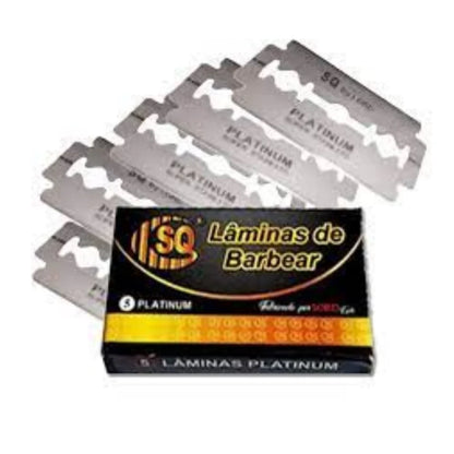 Lamina Para Barbear Lord Platinum Profissional Cx 50 Unidades
