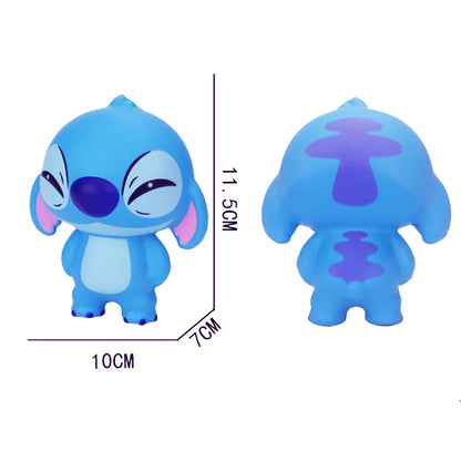 Brinquedo de Descompressão Disney Stitch - Modelo Stitch, Boneca de Descompressão Macia com Retorno Lento, Brinquedo de Figura Infantil de Desenho Animado, Presente Terapêutico.