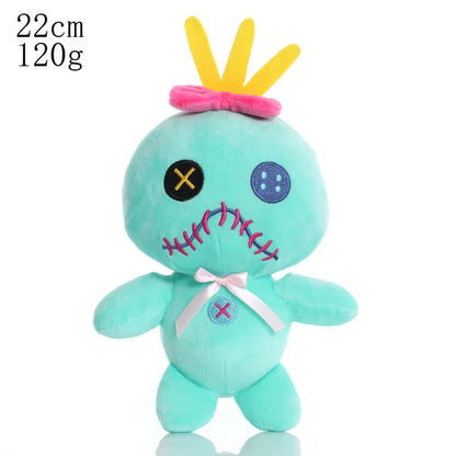 Bonecas de Pelúcia Disney Cartoon Azul e Rosa Stitch - Brinquedos Stitch 20CM - Brinquedos de Pelúcia Stitch - Presentes para Crianças.