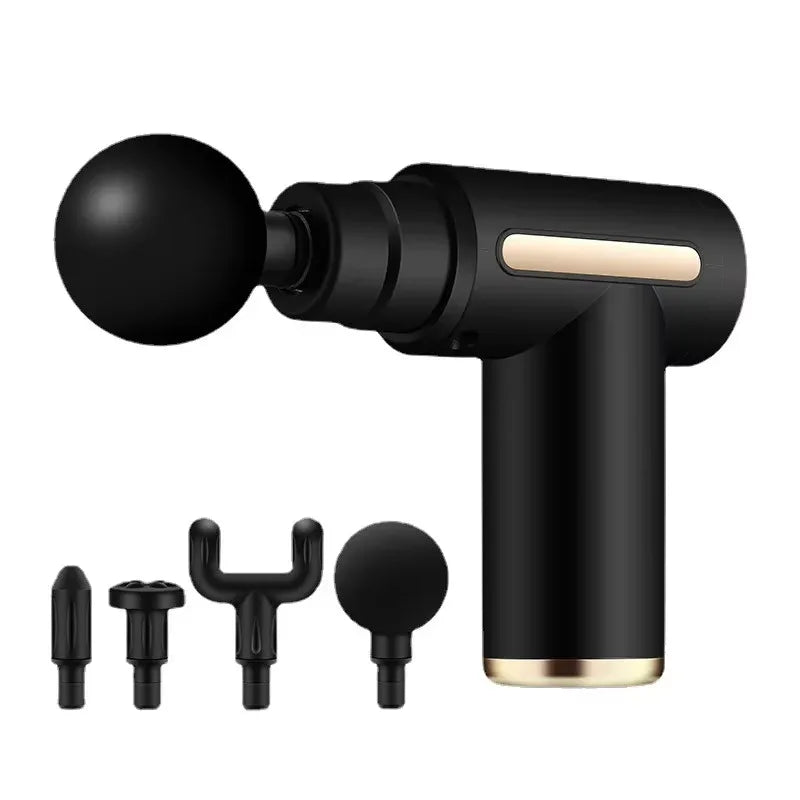 Gun de Fascia Portátil 2025 - Massagem de Tecidos Profundos, Mini, Leve e Ajustável com Velocidade Variável - Equipamento de Massagem Ideal para Todo o Corpo