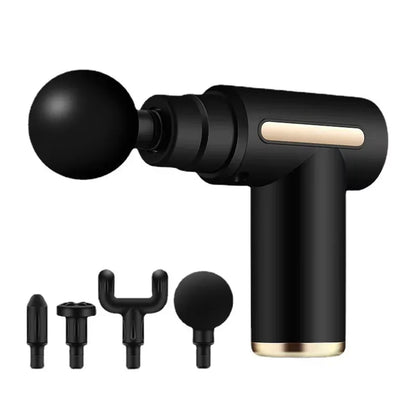 Gun de Fascia Portátil 2025 - Massagem de Tecidos Profundos, Mini, Leve e Ajustável com Velocidade Variável - Equipamento de Massagem Ideal para Todo o Corpo