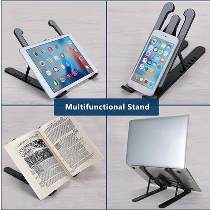Suporte Universal para Laptop, Suporte Ajustável para Computador, Estável, Portátil e Dobrável