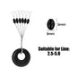 Stoper oval, 100 conjunto, 600 pçs