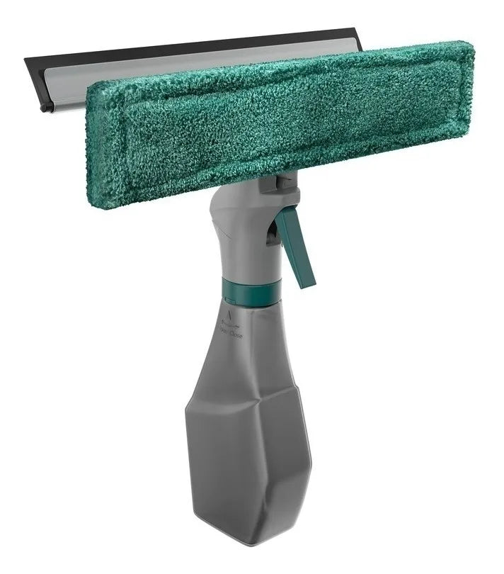 Limpeza de Janelas, Spray para Vidros, Móvel, Mop Giratório 3 em 1.
