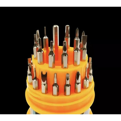 Kit de Ferramentas 31 Peças Torx Philips para Celular, Notebook e PC