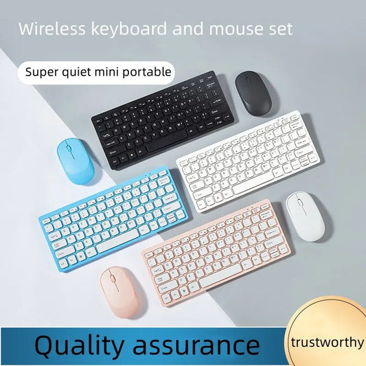 O Conjunto de Teclado e Mouse Slim Bluetooth oferece praticidade e elegância para o seu dia a dia, sendo compatível com notebooks e computadores. Com conexão sem fio dupla via Bluetooth e USB 2.4G, garante uma experiência estável e sem atrasos. Ambos os dispositivos são recarregáveis, eliminando a necessidade de pilhas, e possuem um design slim e silencioso, ideal para uso em escritórios ou home office. Leve, compacto e eficiente, esse conjunto é perfeito para quem busca conforto e produtividade em qualquer