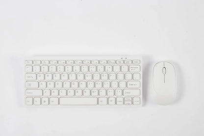O Conjunto de Teclado e Mouse Slim Bluetooth oferece praticidade e elegância para o seu dia a dia, sendo compatível com notebooks e computadores. Com conexão sem fio dupla via Bluetooth e USB 2.4G, garante uma experiência estável e sem atrasos. Ambos os dispositivos são recarregáveis, eliminando a necessidade de pilhas, e possuem um design slim e silencioso, ideal para uso em escritórios ou home office. Leve, compacto e eficiente, esse conjunto é perfeito para quem busca conforto e produtividade em qualquer