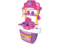 A Cozinha Infantil Portátil é perfeita para estimular a imaginação e criatividade das crianças, proporcionando horas de diversão com um conjunto completo de acessórios. Compacta e fácil de transportar, permite que os pequenos cozinheiros brinquem em qualquer lugar. Com design realista, inclui fogão, panelinhas e utensílios que tornam a brincadeira ainda mais envolvente. Ideal para desenvolver habilidades motoras e incentivar o aprendizado de forma lúdica, essa cozinha é a escolha perfeita para presentear e 