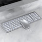 O Conjunto de Teclado e Mouse Slim Bluetooth oferece praticidade e elegância para o seu dia a dia, sendo compatível com notebooks e computadores. Com conexão sem fio dupla via Bluetooth e USB 2.4G, garante uma experiência estável e sem atrasos. Ambos os dispositivos são recarregáveis, eliminando a necessidade de pilhas, e possuem um design slim e silencioso, ideal para uso em escritórios ou home office. Leve, compacto e eficiente, esse conjunto é perfeito para quem busca conforto e produtividade em qualquer